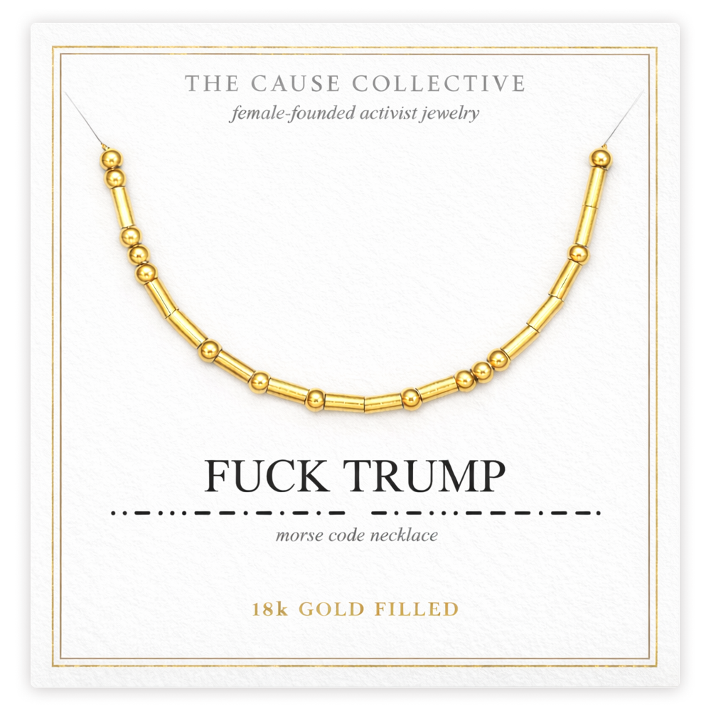 Fuck Trump - Necklace